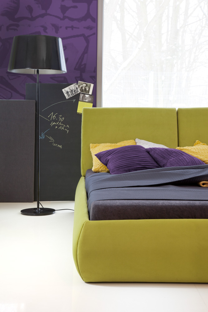 łózko tapicerowane pillow - Dormi